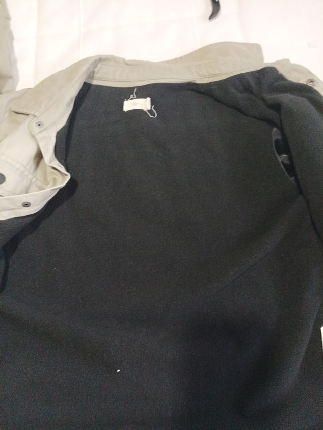 Camisa con forro polar