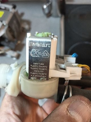 Electroválvula lavadora