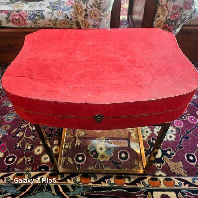 Scatola porta posate vintage