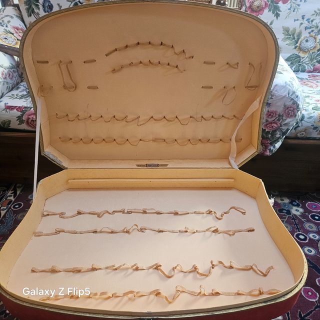 Scatola porta posate vintage