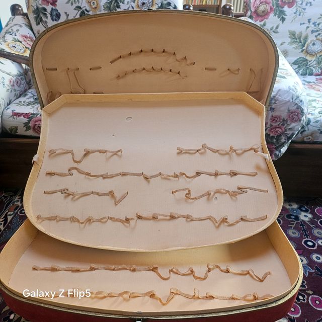 Scatola porta posate vintage