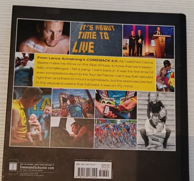Libro "ComeBack 2.0" Lance Armstrong
