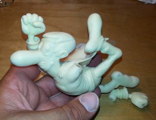 SUPERLOPEZ figura de resina 16cm