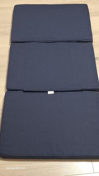 Colchoneta de loneta para cuna de viaje 