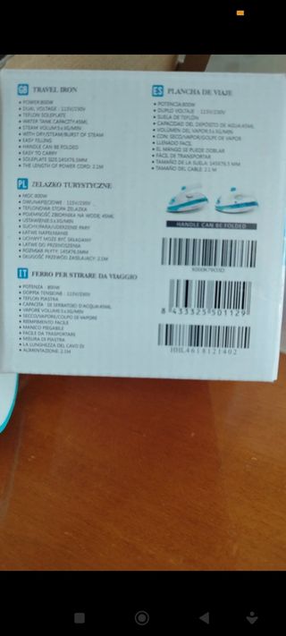 Ferro da stiro da viaggio