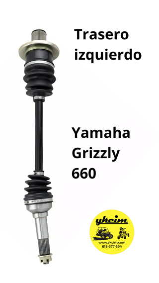 Palier trasero izquierdo NUEVO! Yamaha Grizzly 660