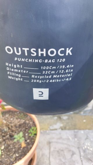 Saco de Boxeo Outshock