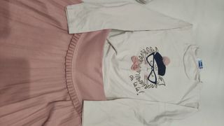 Conjunto de saia e 2 swets