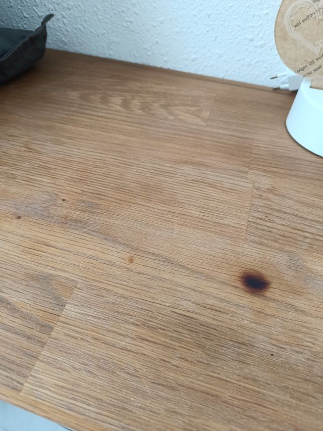 2 mesitas noche chapa roble