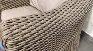 Sillón exterior color beig grande