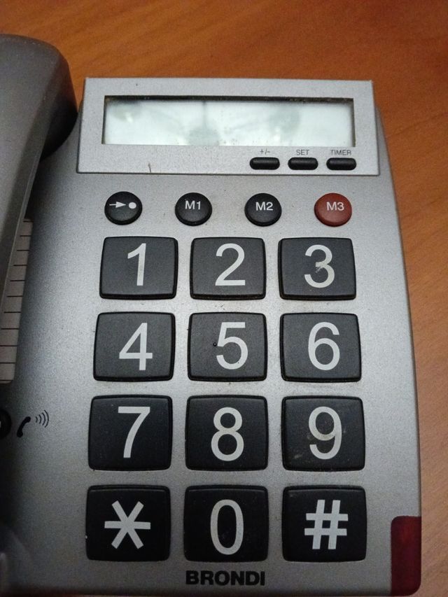 Telefono fisso Brondi vintage