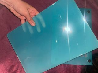 Funda MacBook azul celeste