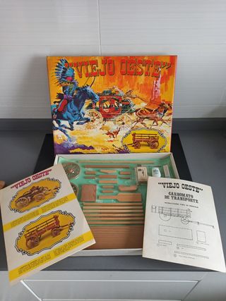 Maqueta antigua española Viejo Oeste Mini Tronks a