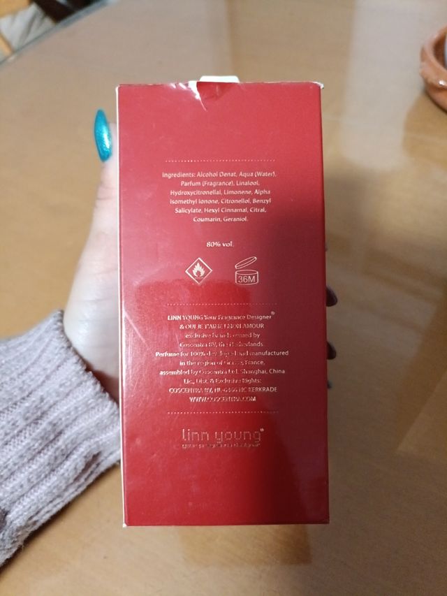 Perfume oui jet' aime mon amour