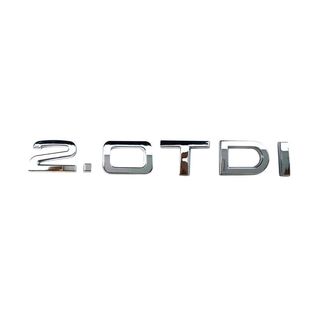 EMBLEMA TRASERO LOGO AUDI 2.0 TDI cromado
