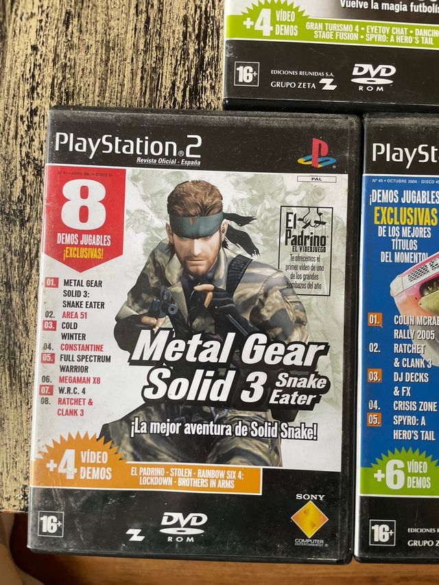 Varios Demos Ps2