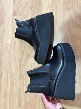 Botines con plataforma 