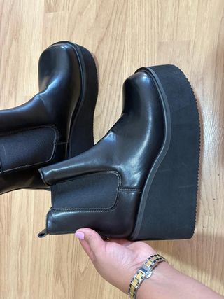 Botines con plataforma 