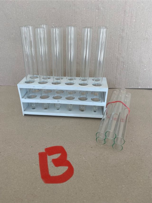 bottiglie provette in vetro borosilicato