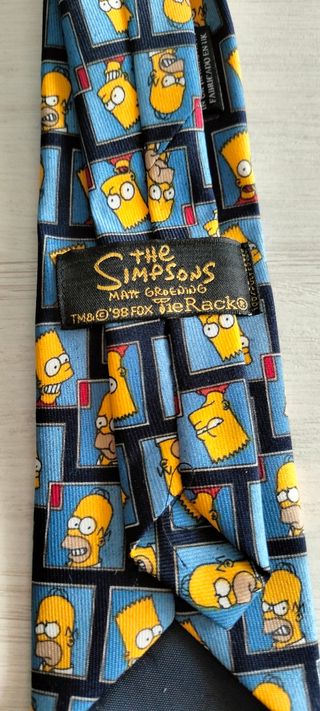 Corbata Tie Rack The Simpsons 