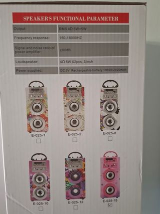 DYNASONIC, Altavoz Karaoke con 2 Micrófonos