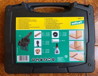 Kit espigador wolfcraft carpinteria nuevo