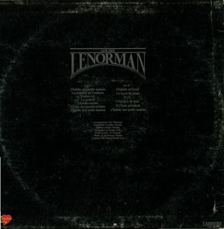 DISCO DE VINILO DE GERARD LENORMAN