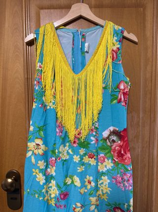 Vestido flamenca gitana feria como nuevo