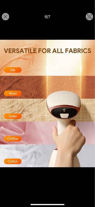 Vaporizador para ropa ajuste de 3 velocidades