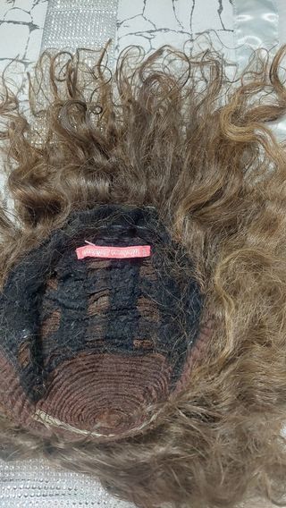 Peluca de pelo natural 100