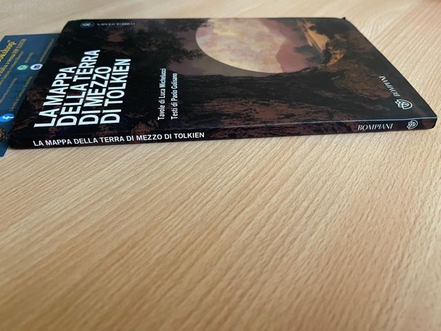 La mappa della terra di mezzo di Tolkien Bompiani