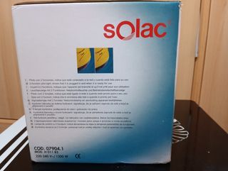Limpiador de vapor solac Nueva
