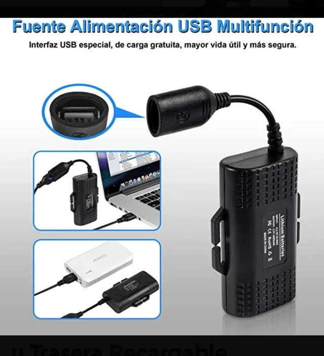 Luces Delantera y Trasera para Bicicleta