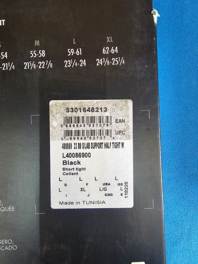 Pantalón Salomon Support Half S-LAB mujer talla L