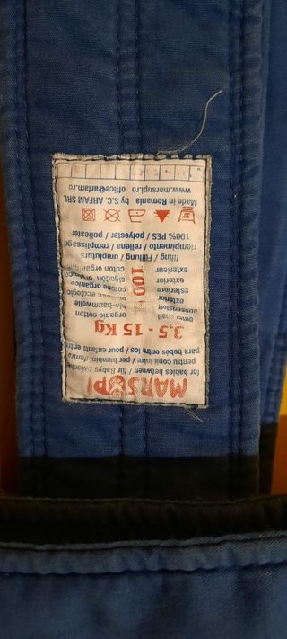 Mochila portabebés tela Marsupi