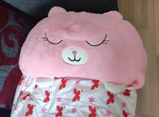 SACO DE DORMIR FORMA DE GATO