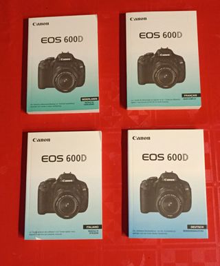 Manuales Canon 600D