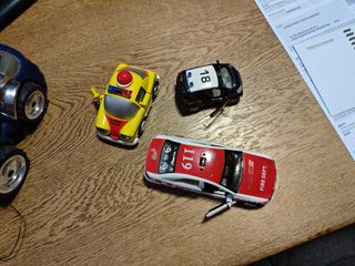 Lote 3 coches juguete