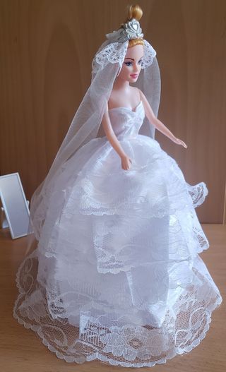 Vestido Novia Barbie