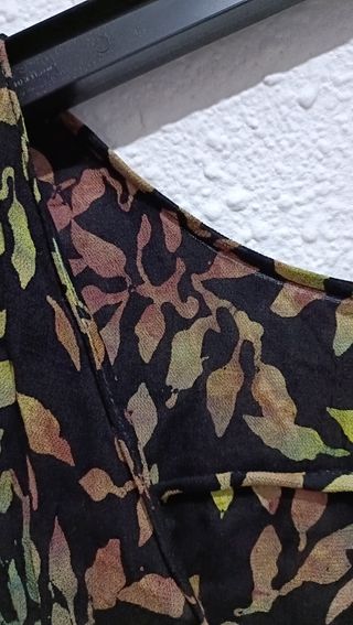 Top estampado espalda descubierta