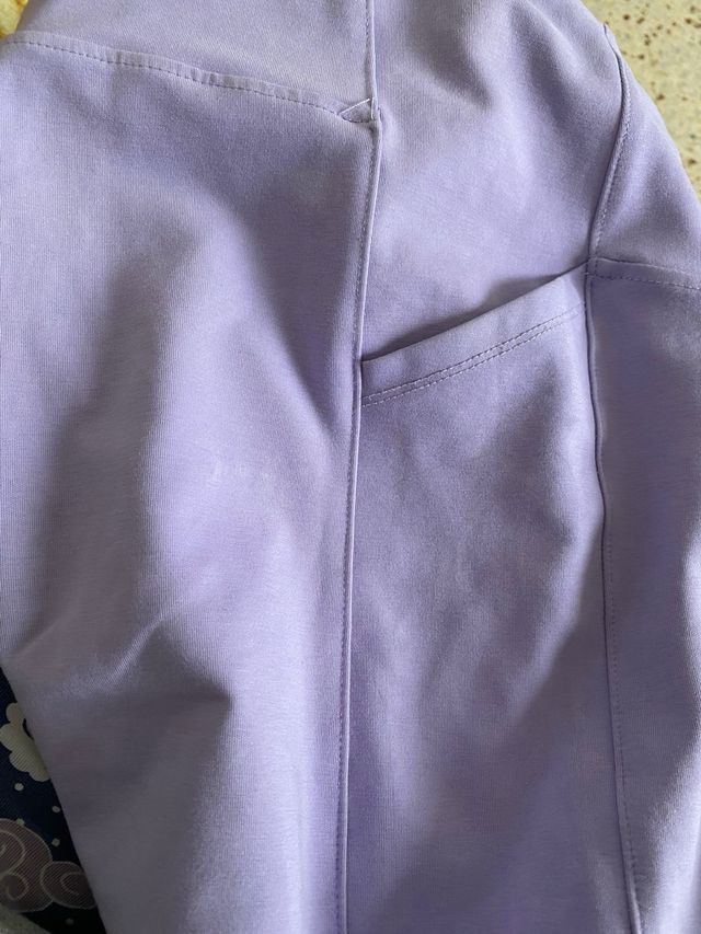 Leggings Decathlon Lila