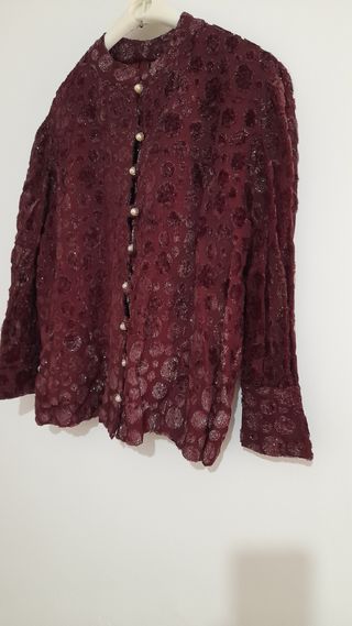 Blusa hecha a mano