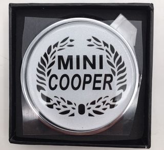 EMBLEMA PARRILLA REDONDO MINI COOPER