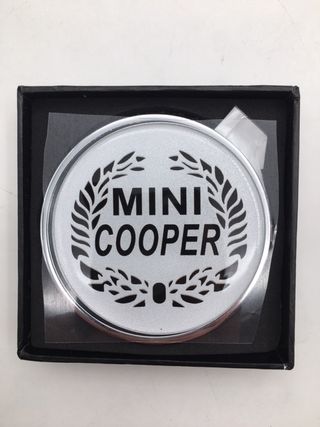 EMBLEMA PARRILLA REDONDO MINI COOPER