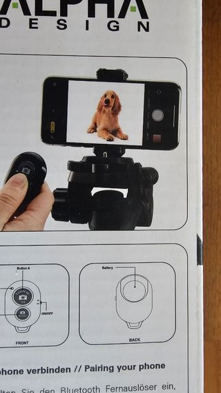 Trípode para móvil con Bluetooth