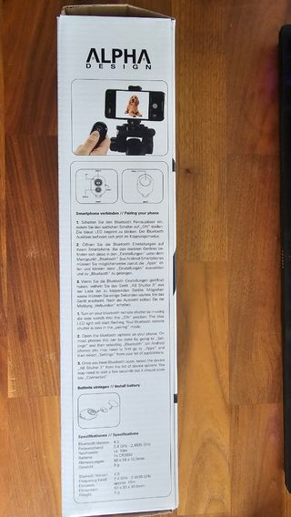 Trípode para móvil con Bluetooth