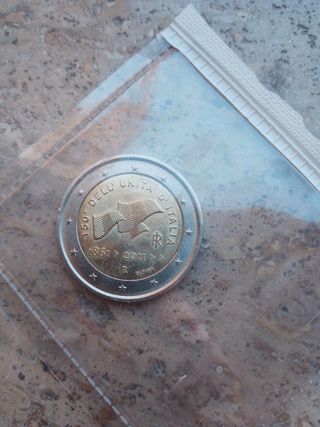 2 euro commemorativo Italia 2011 Unità Italia UNC