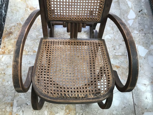 Mecedora antigua años 40