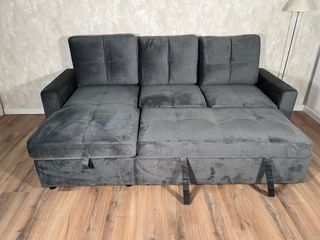 NUEVO! SOFA CAMA CHAISE LONGUE CON ARCON