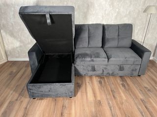 NUEVO! SOFA CAMA CHAISE LONGUE CON ARCON